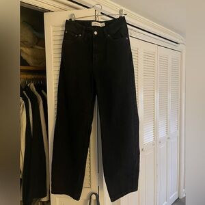 & Other Stories Black Balloon Jeans